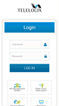 Mobile Screenshot of customer.telelogix.net